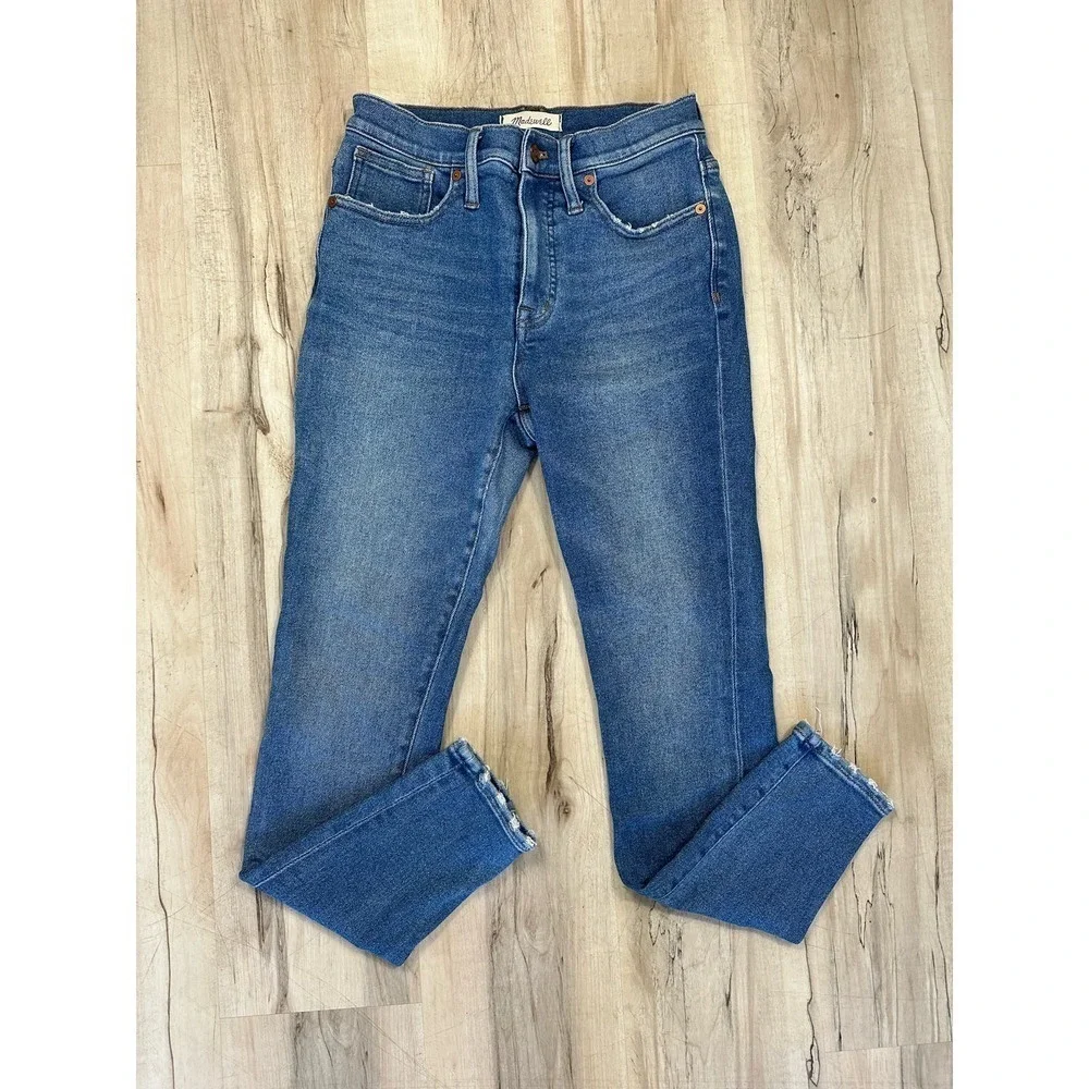 Madewell 9” high rise skinny jeans - Picture 3 of 11